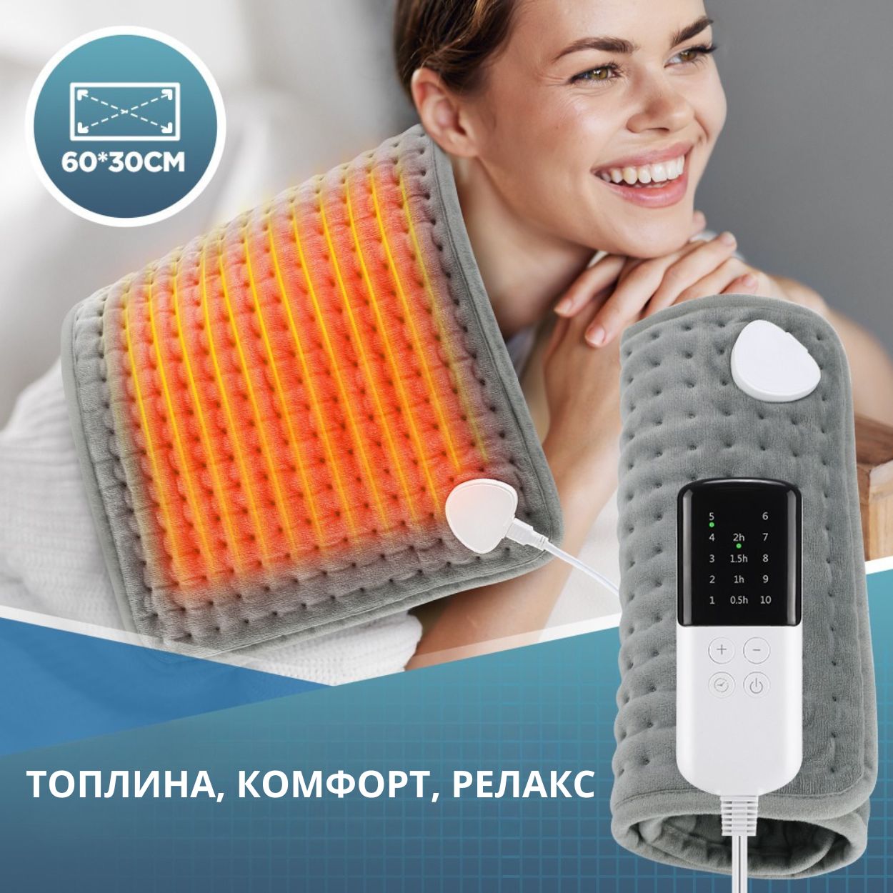 Мека Гъвкава Електирческа Термопостелка - Termopad Ultra Slim